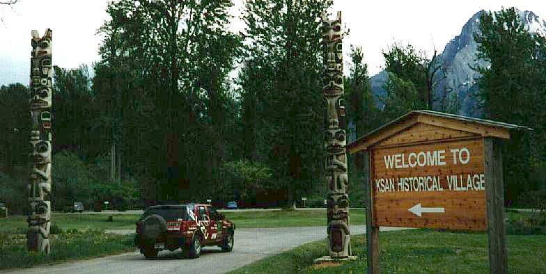 'Ksan Village, near Hazelton, BC